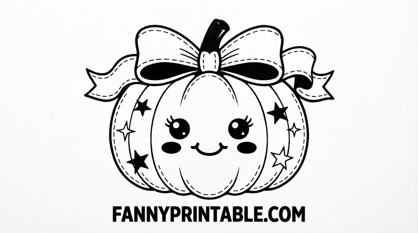 Free Girly Pumpkin Stencils Printable 3 Free Girly Pumpkin Stencils Printable (3)