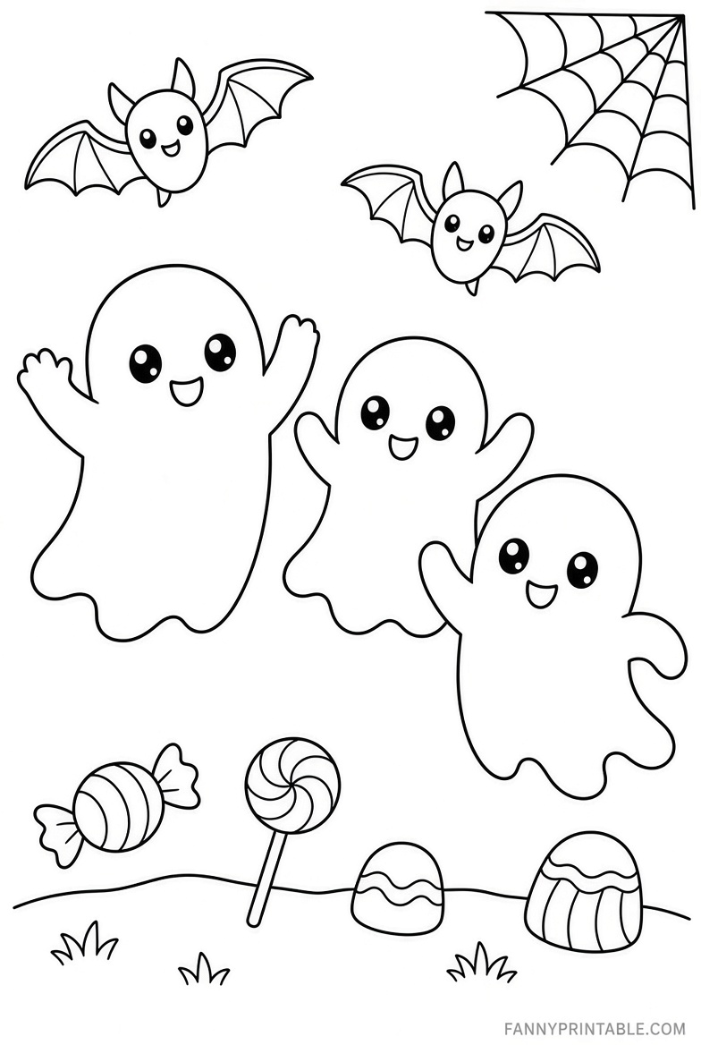 Free Halloween Coloring Pages Printable