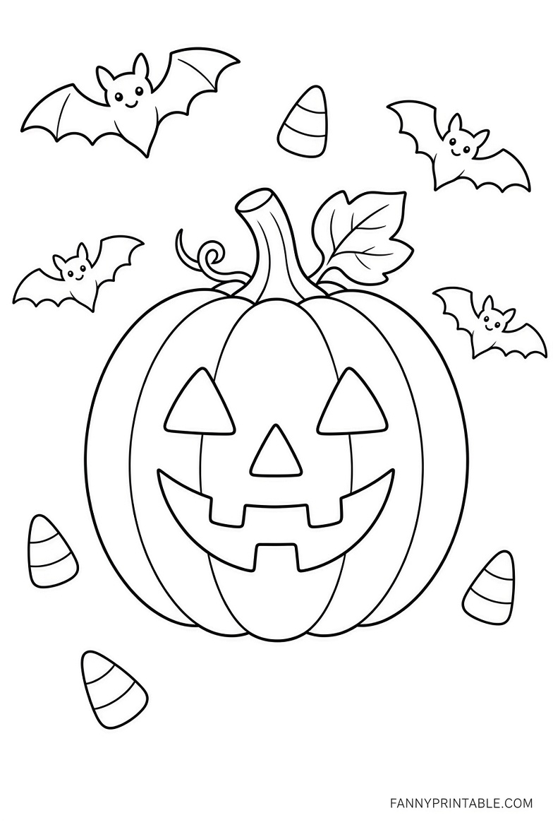 Free Halloween Coloring Pages to Print Now