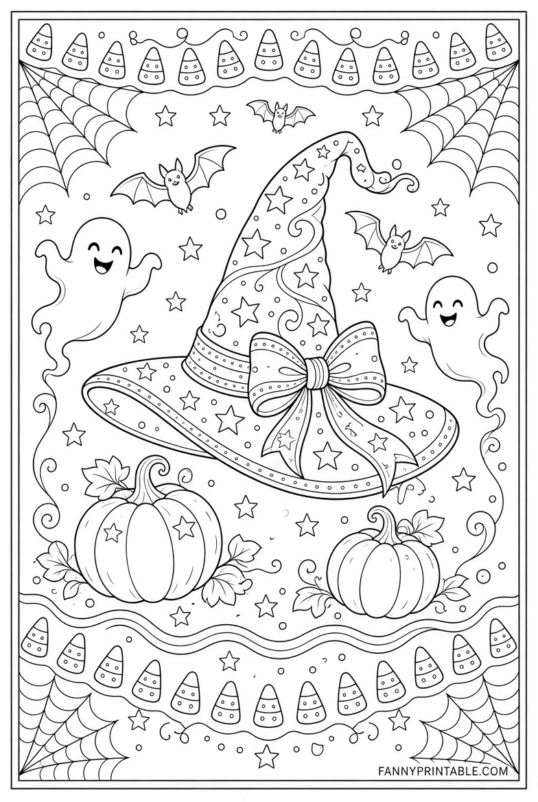 Free Halloween Coloring Pages to Print Now