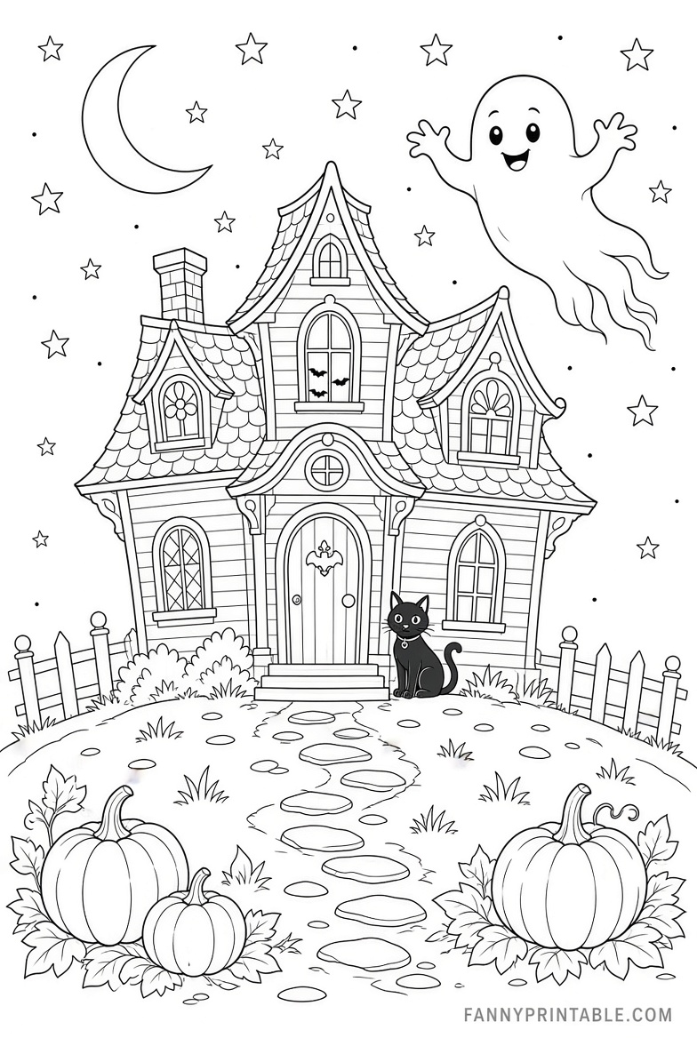 Free Halloween Coloring Pages to Print Now