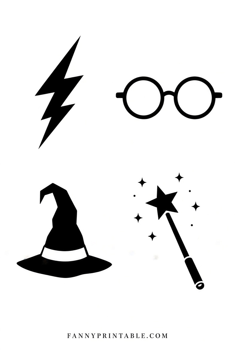 Free Harry Potter Pumpkin Stencils Printable (4)