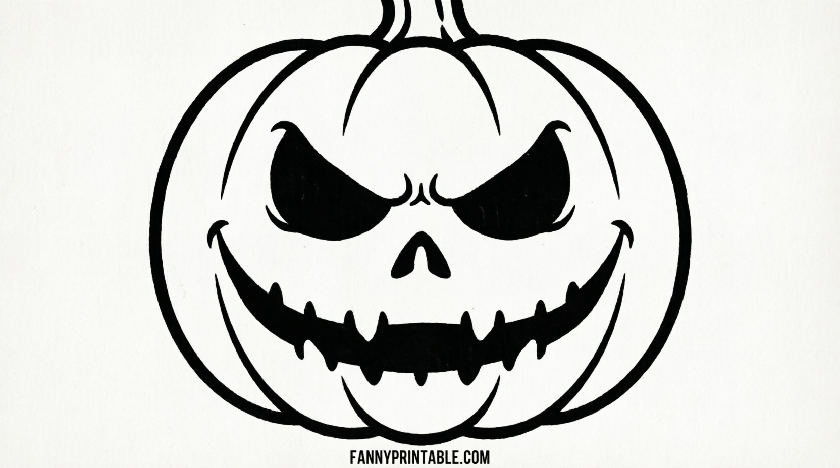Free Horror Movie Pumpkin Stencils Printable (1)