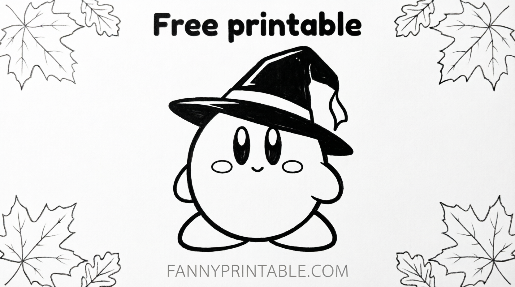 Free Kirby Pumpkin Stencils Printable 1 Free Kirby Pumpkin Stencils Printable (1)