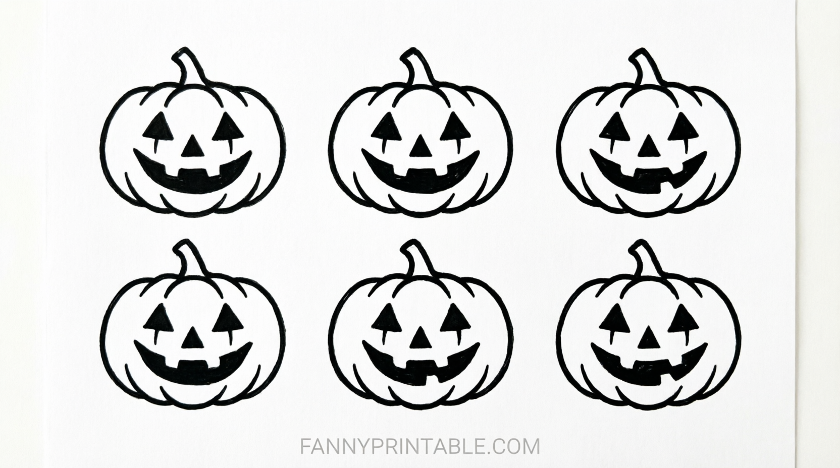 Free Mini Pumpkin Stencils Printable Guide 2 Free Mini Pumpkin Stencils Printable Guide (2)