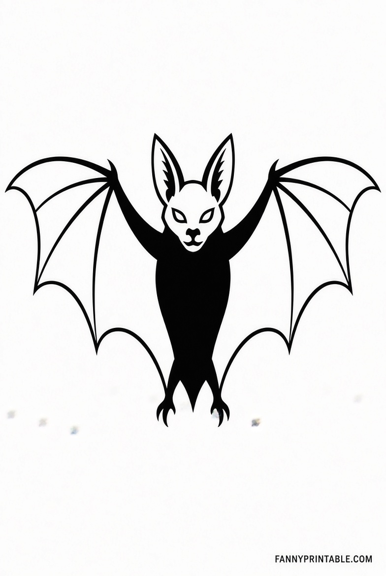 Free Printable Bat Pumpkin Carving Stencils 2 Free Printable Bat Pumpkin Carving Stencils (2)