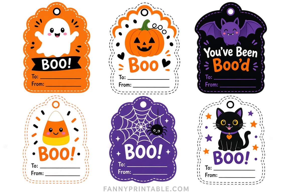 Free Printable Boo Cards PDF Downloads 2 Free Printable Boo Cards PDF Downloads
