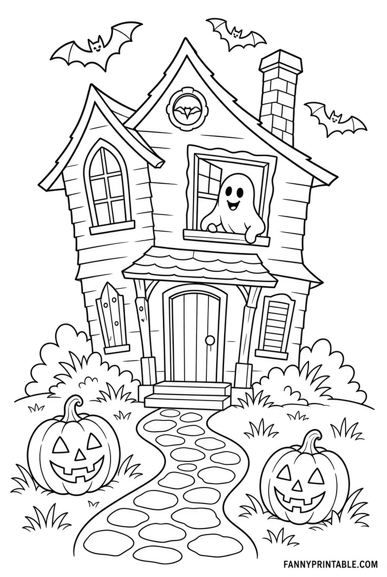Free Printable Halloween Coloring Pages