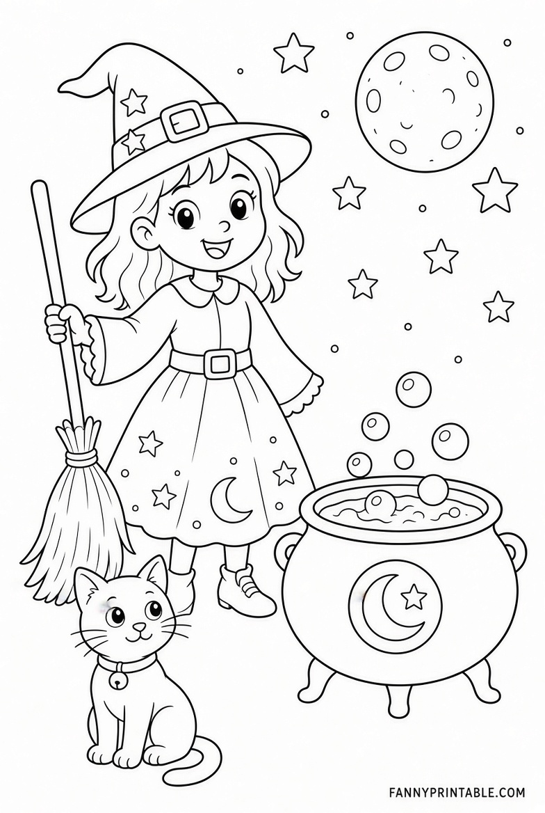 Free Printable Halloween Coloring Pages