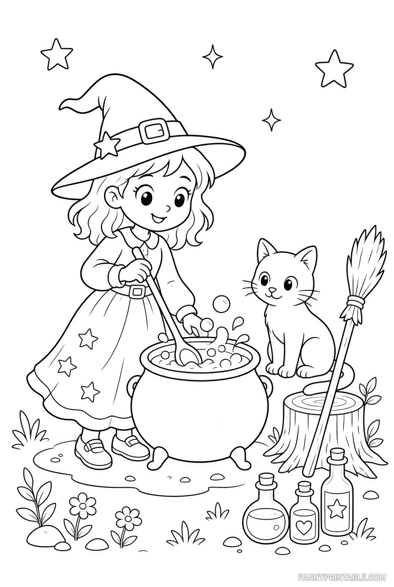Free Halloween Coloring Pages Printable