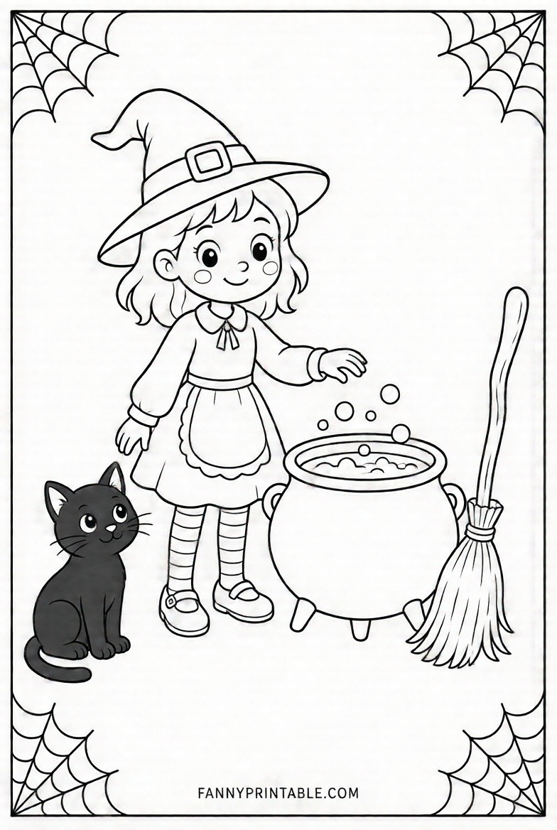 Free Printable Halloween Coloring Sheets