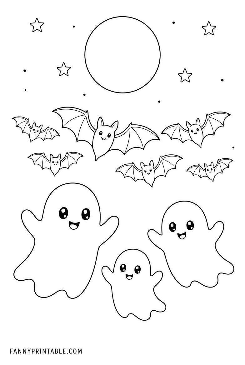 Free Printable Halloween Coloring Sheets