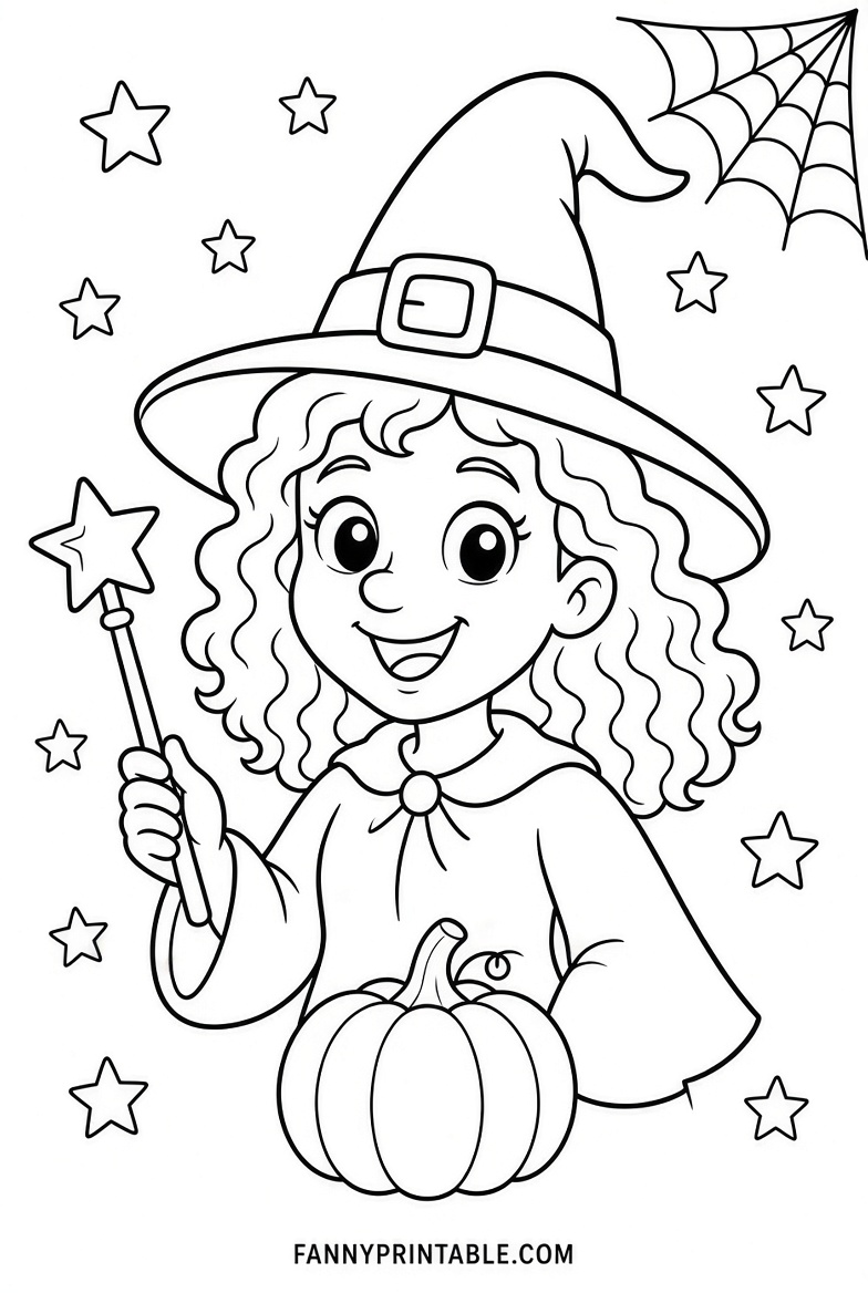 Free Printable Halloween Coloring Pages