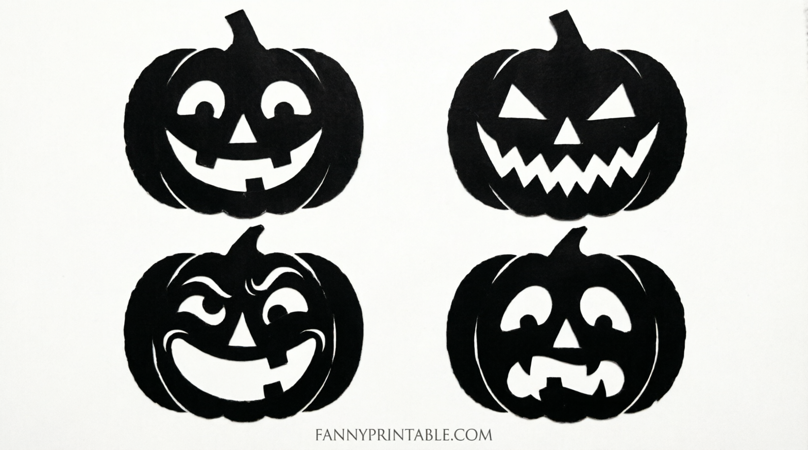 Free Printable Jack O Lantern Pumpkin Stencils (1)