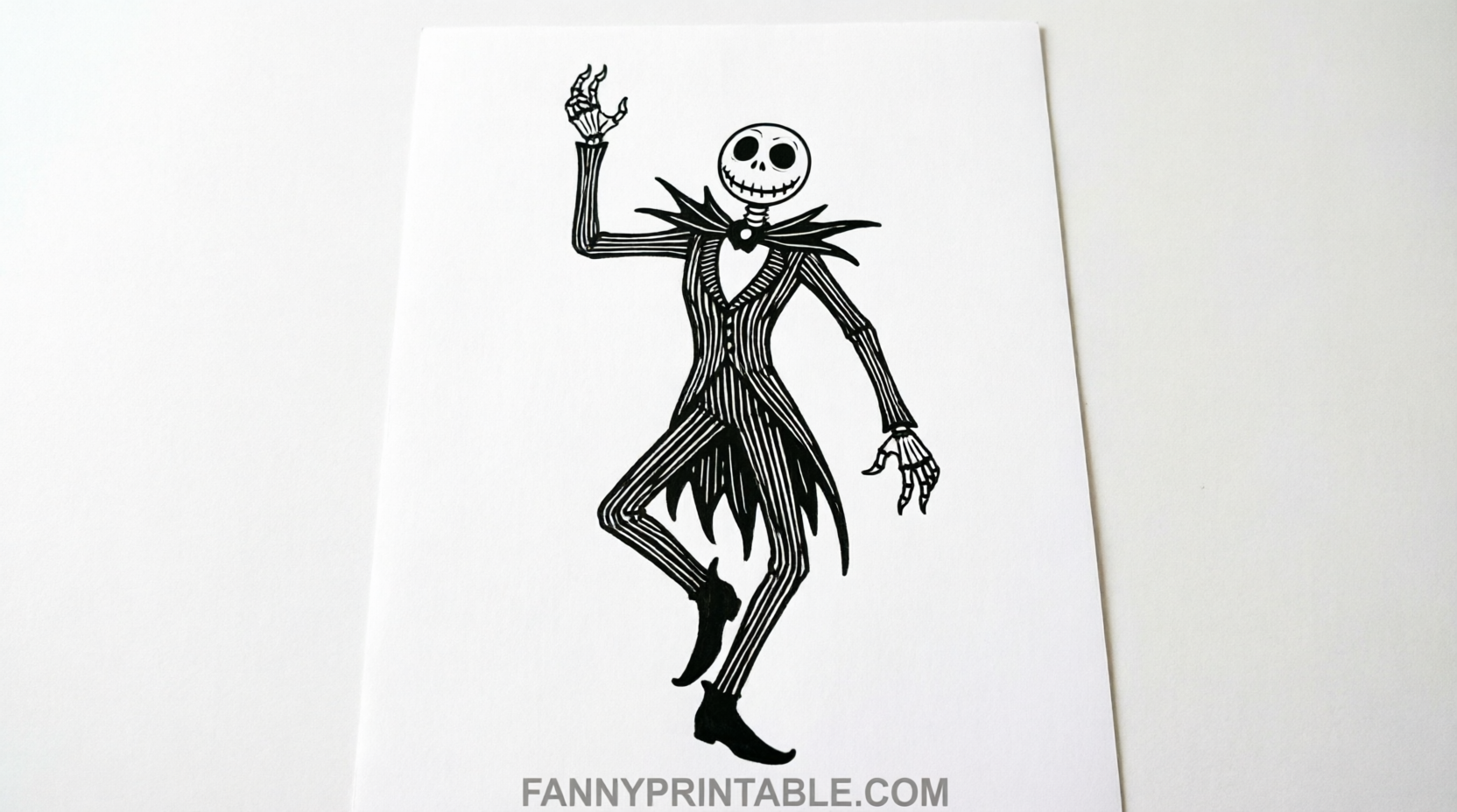 Free Printable Jack Skellington Pumpkin Stencils (4)