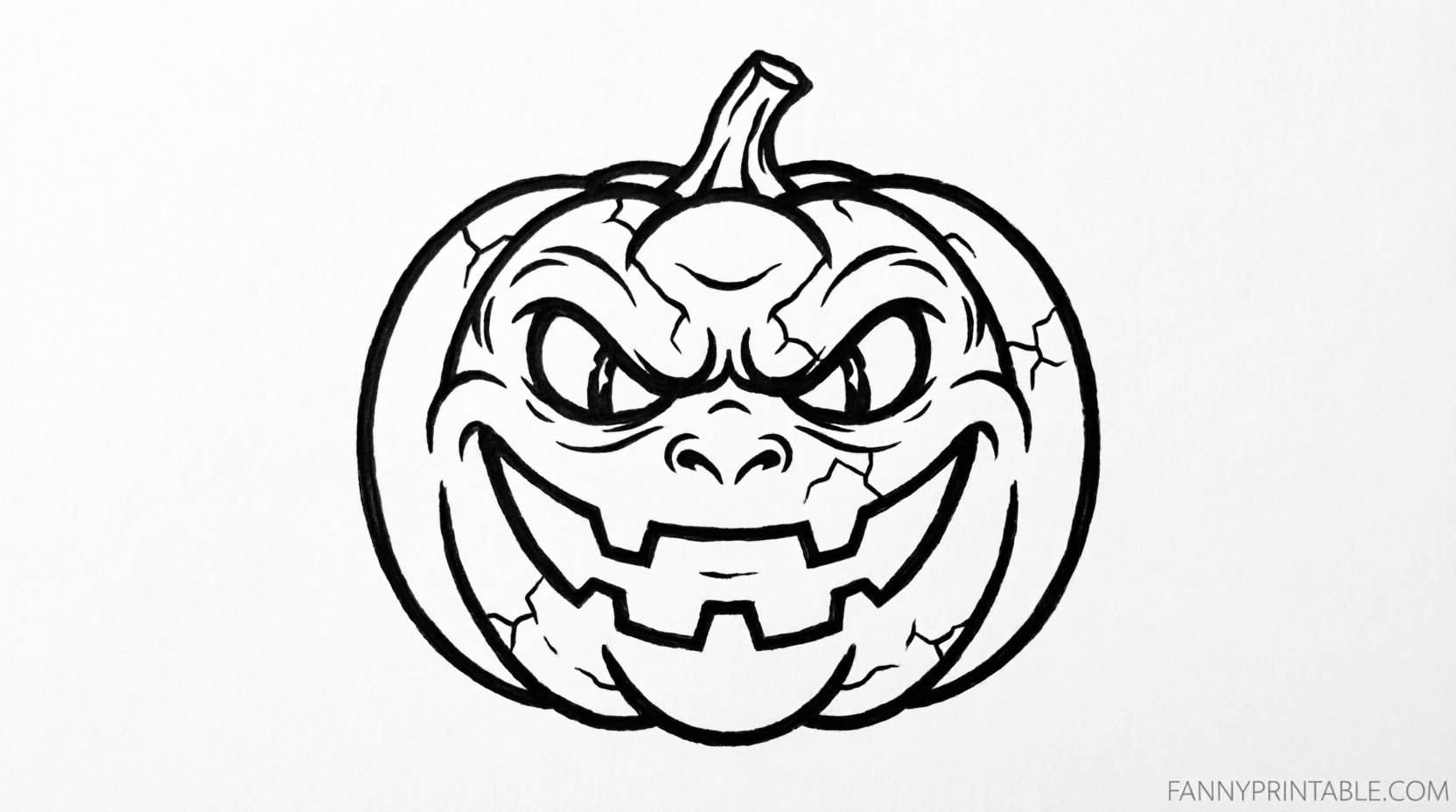 Free Printable Oogie Boogie Pumpkin Stencils (2)