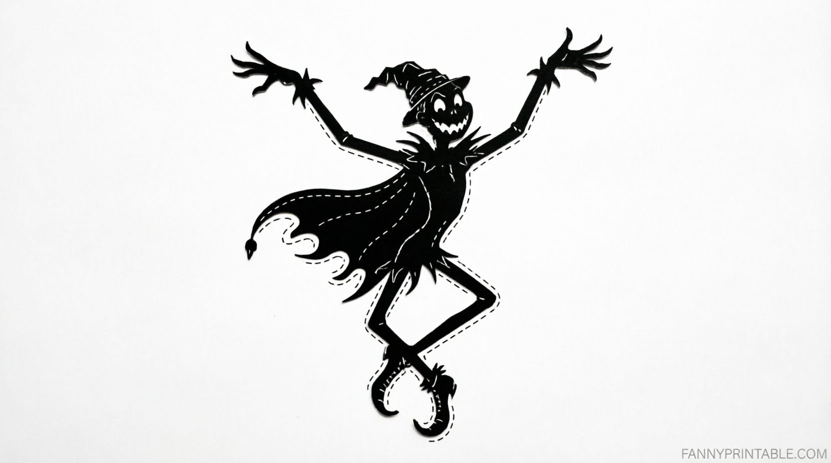 Free Printable Oogie Boogie Pumpkin Stencils (3)