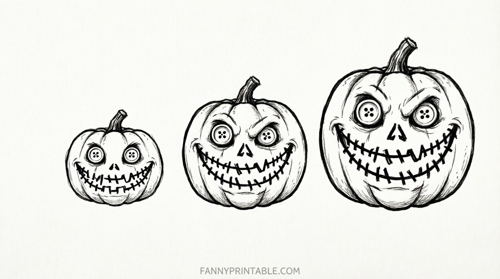 Free Printable Oogie Boogie Pumpkin Stencils (4)