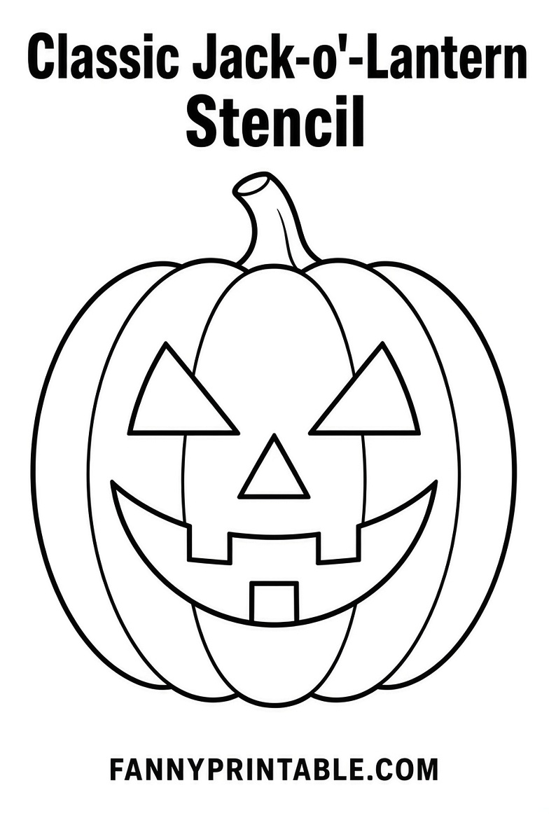 Free Printable Pumpkin Carving Stencils