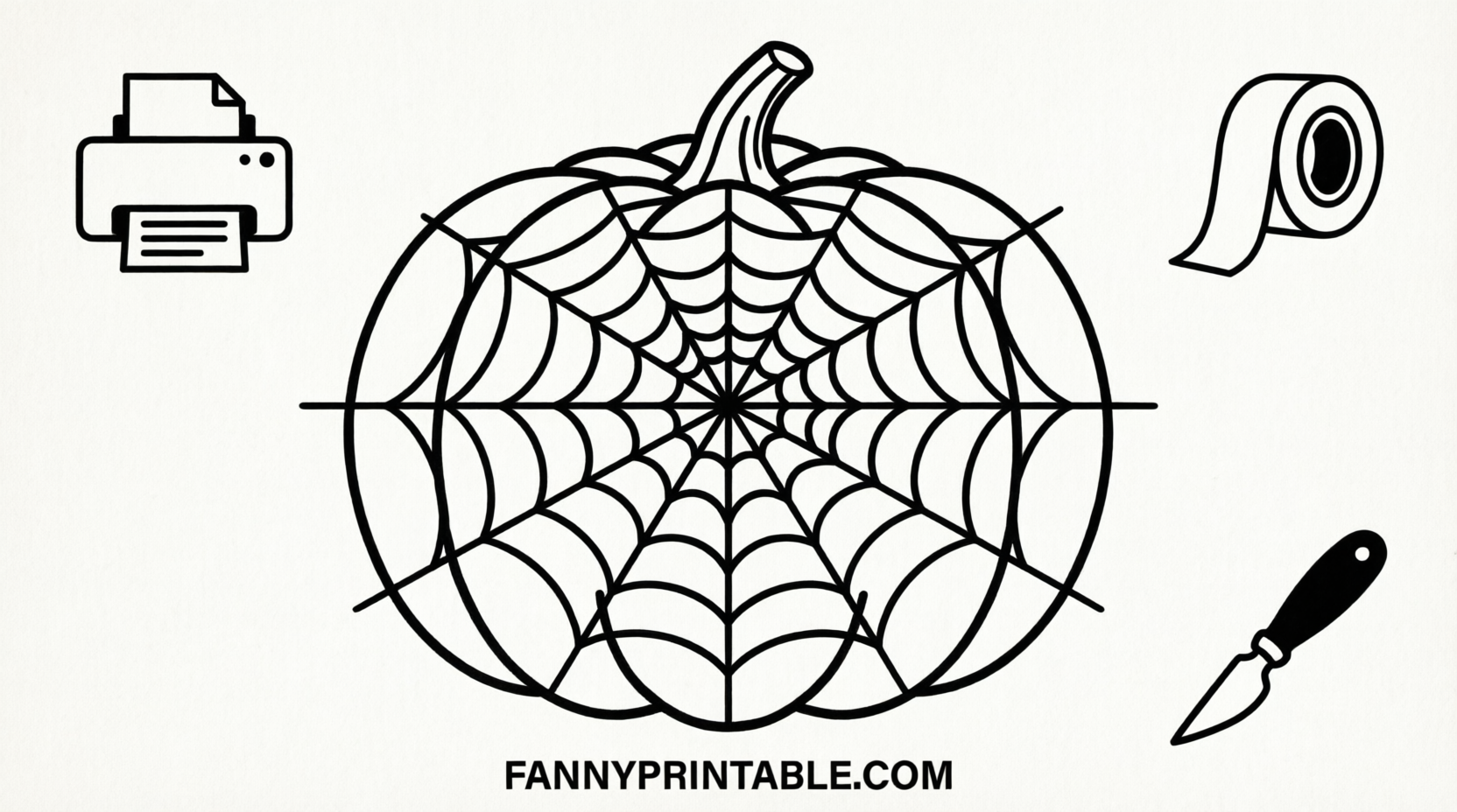 Free Printable Pumpkin Stencils for Carving (4)