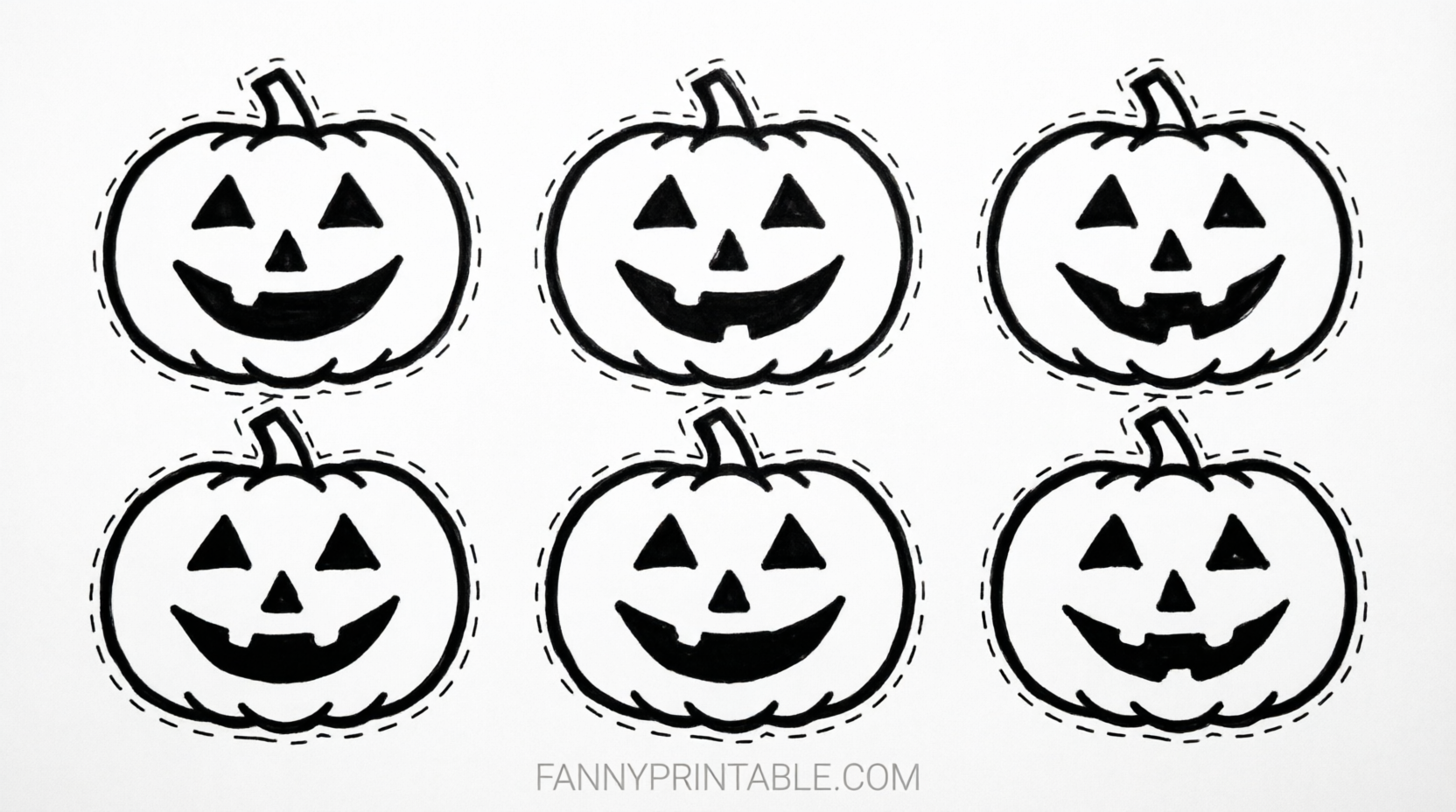 Free Printable Pumpkin Stencils for Painting 2 Free Printable Pumpkin Stencils for Painting (2)