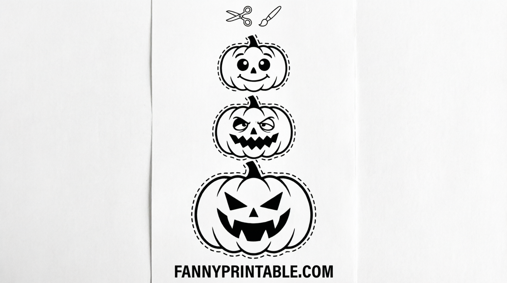 Free Printable Pumpkin Stencils for Painting 4 Free Printable Pumpkin Stencils for Painting (4)