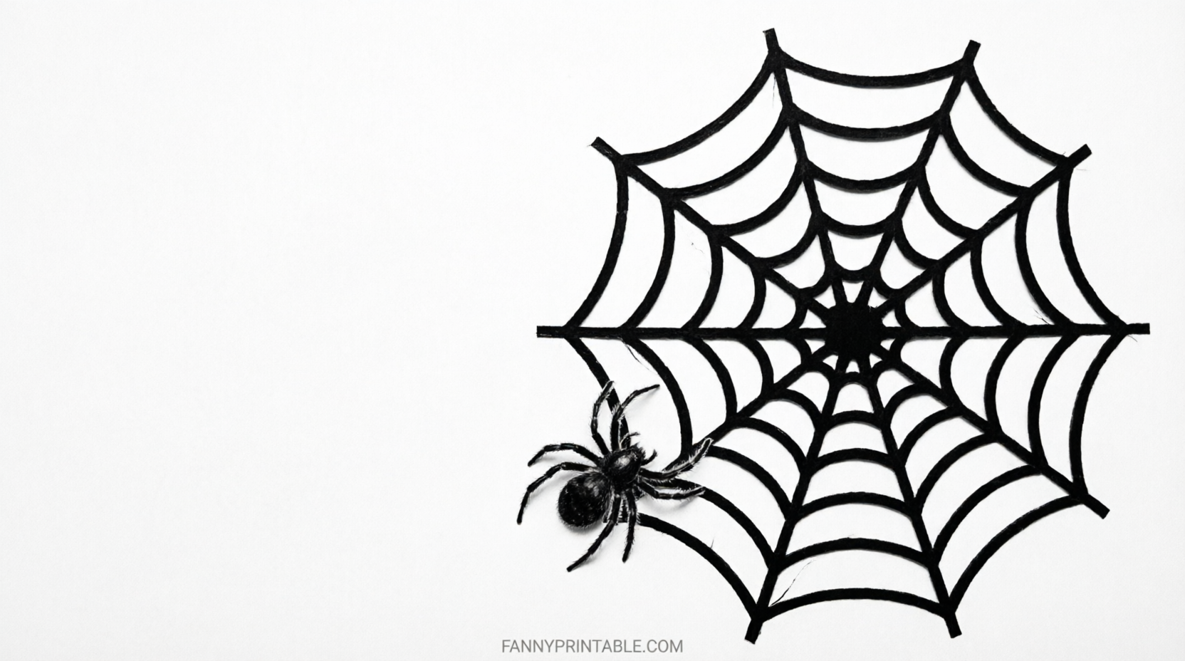 Free Printable Spider Pumpkin Carving Stencils (1)