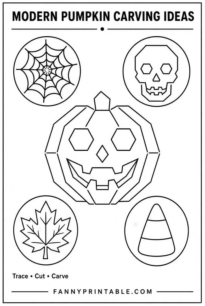 Free Pumpkin Carving Stencils Printable Ideas (2)