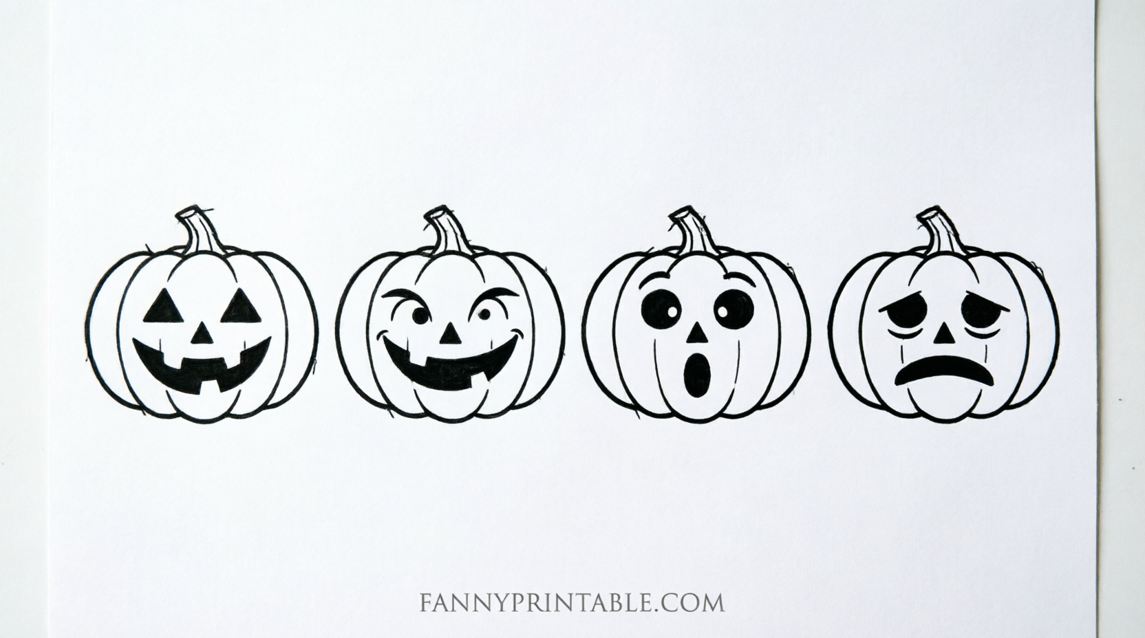 Free Pumpkin Stencils Printable for Kids (2)