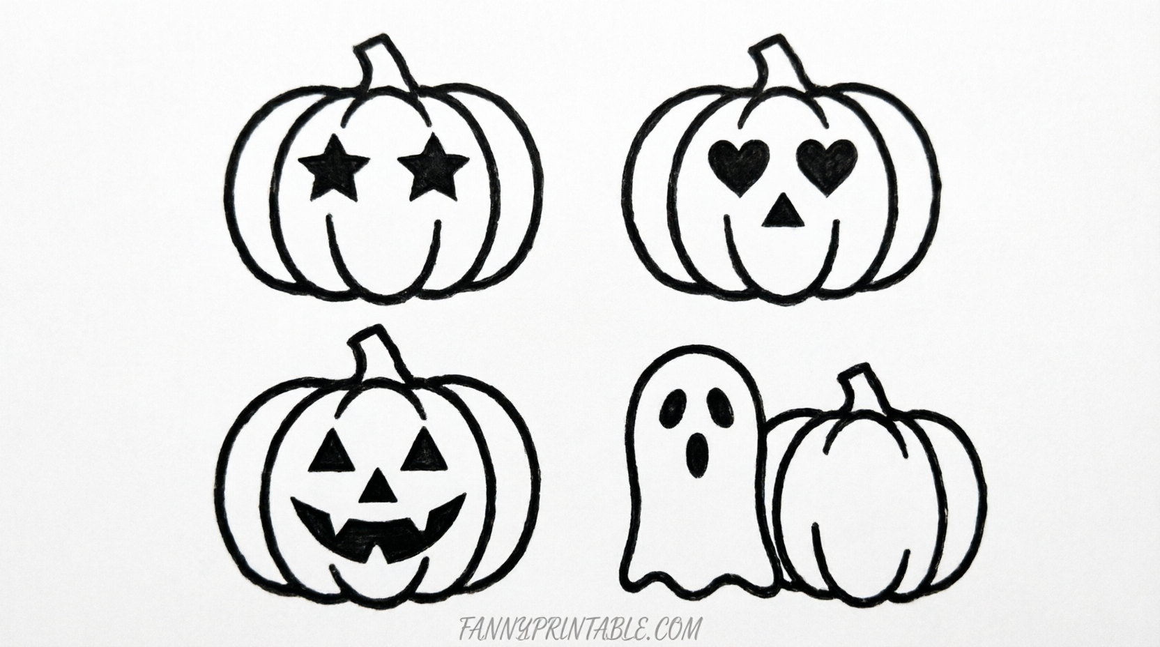Free Pumpkin Stencils Printable for Kids (3)