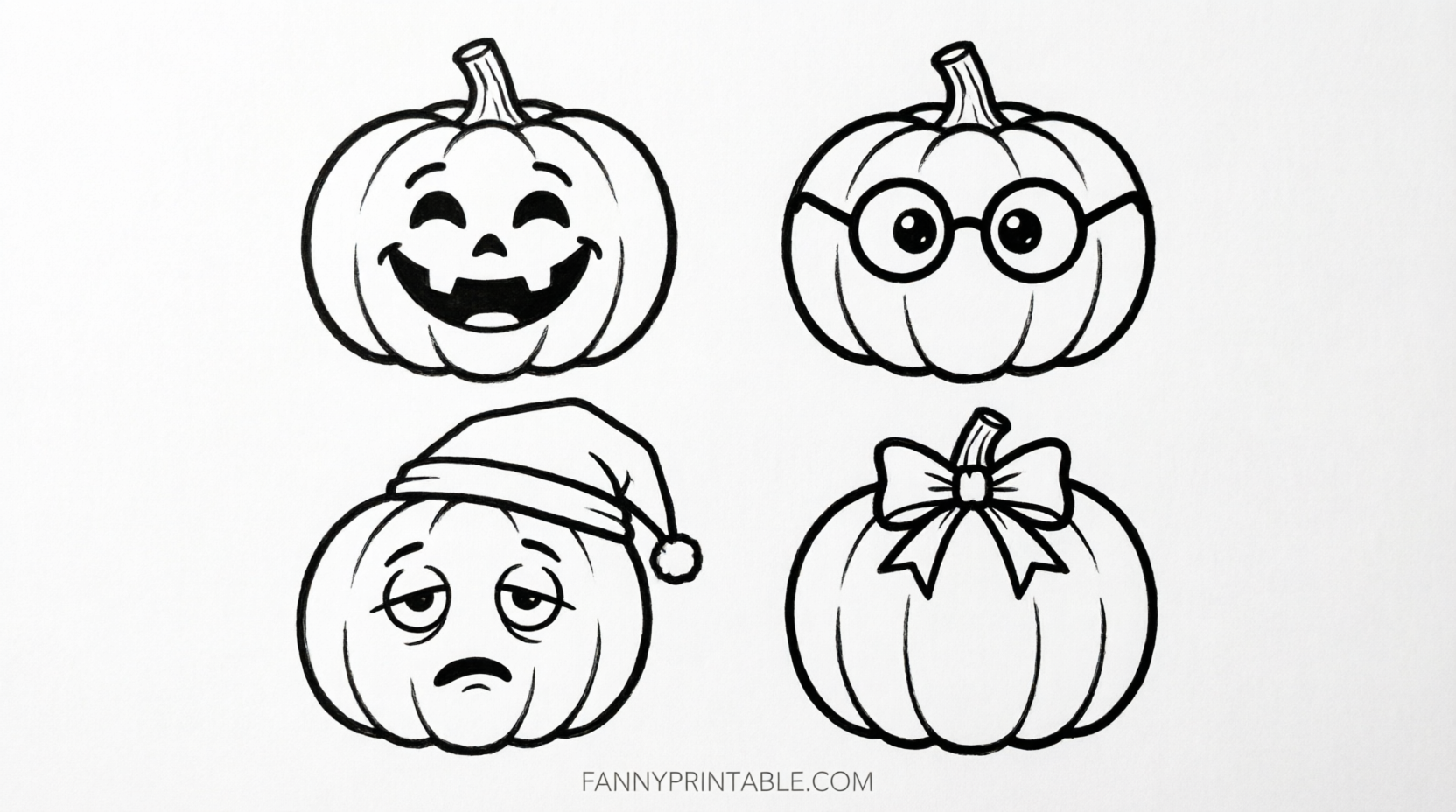 Free Pumpkin Stencils Printable for Kids (4)