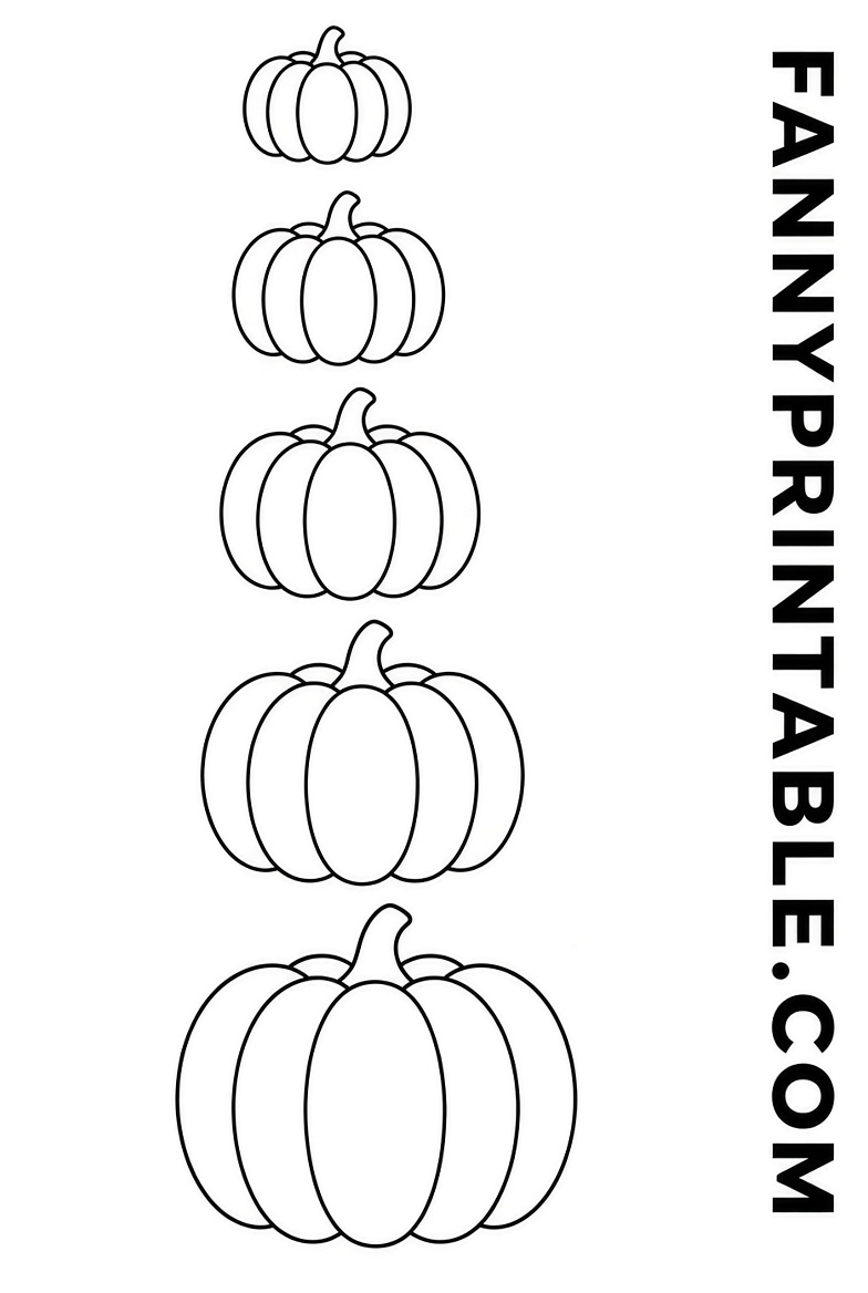 Free Small Pumpkin Stencils Printable (3)