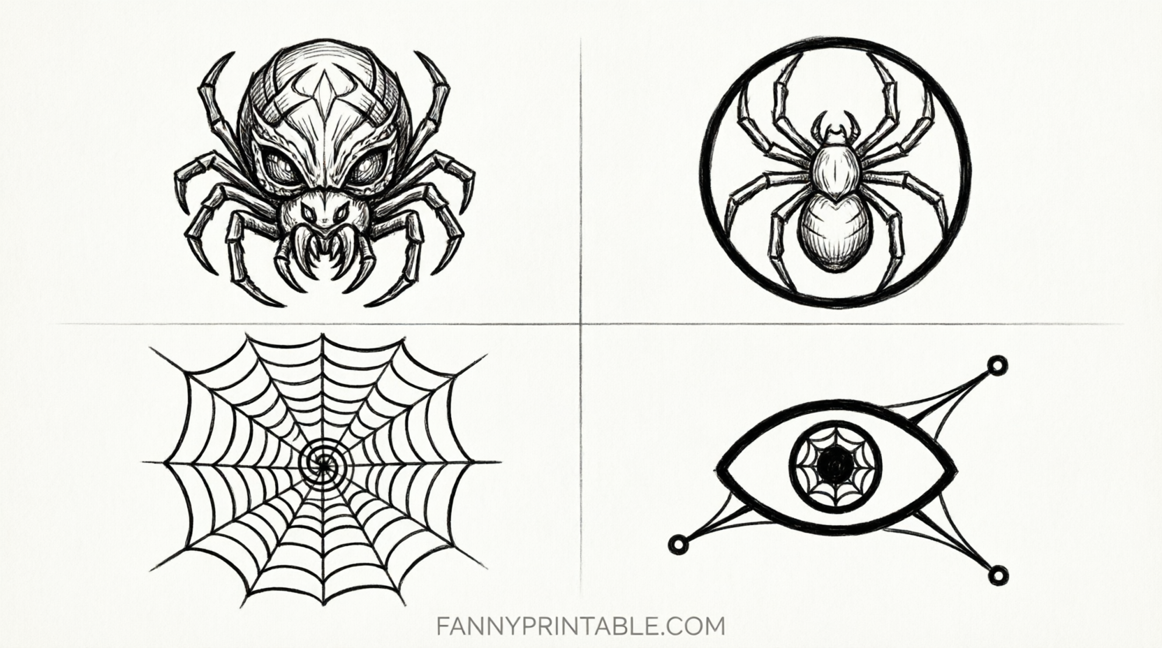 Free Spiderman Pumpkin Carving Stencils Printable (4)