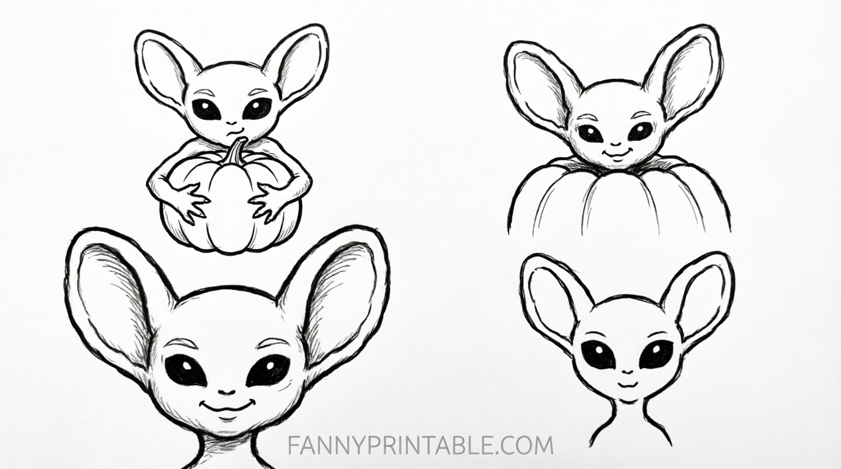 Free Stitch Pumpkin Carving Stencils Printable (3)