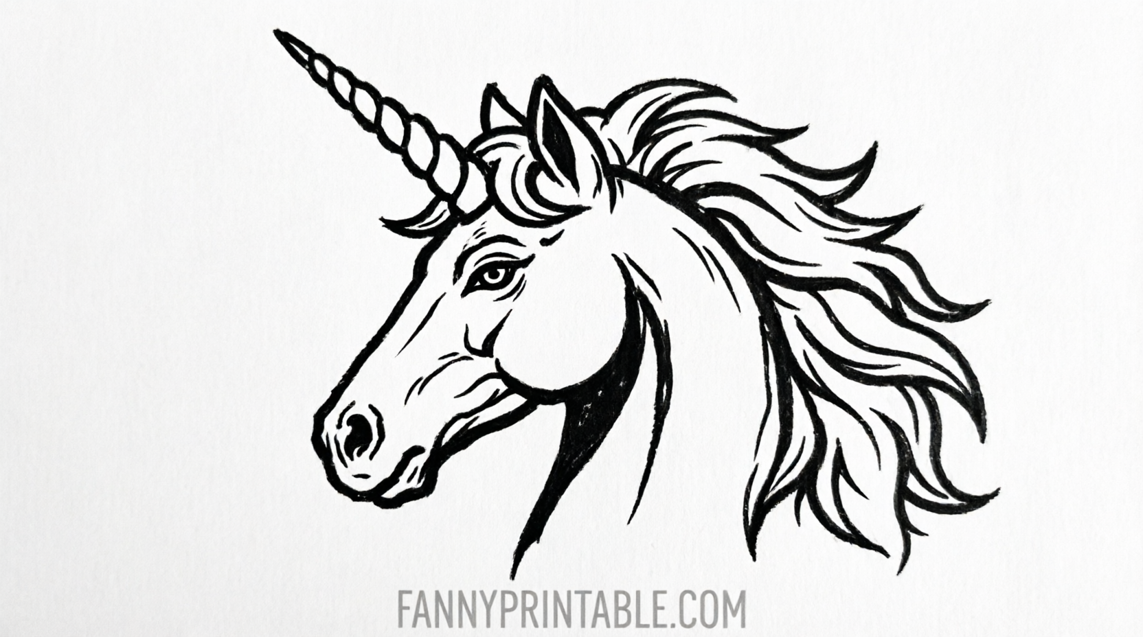 Free Unicorn Pumpkin Carving Stencils Printable 2 Free Unicorn Pumpkin Carving Stencils Printable (2)