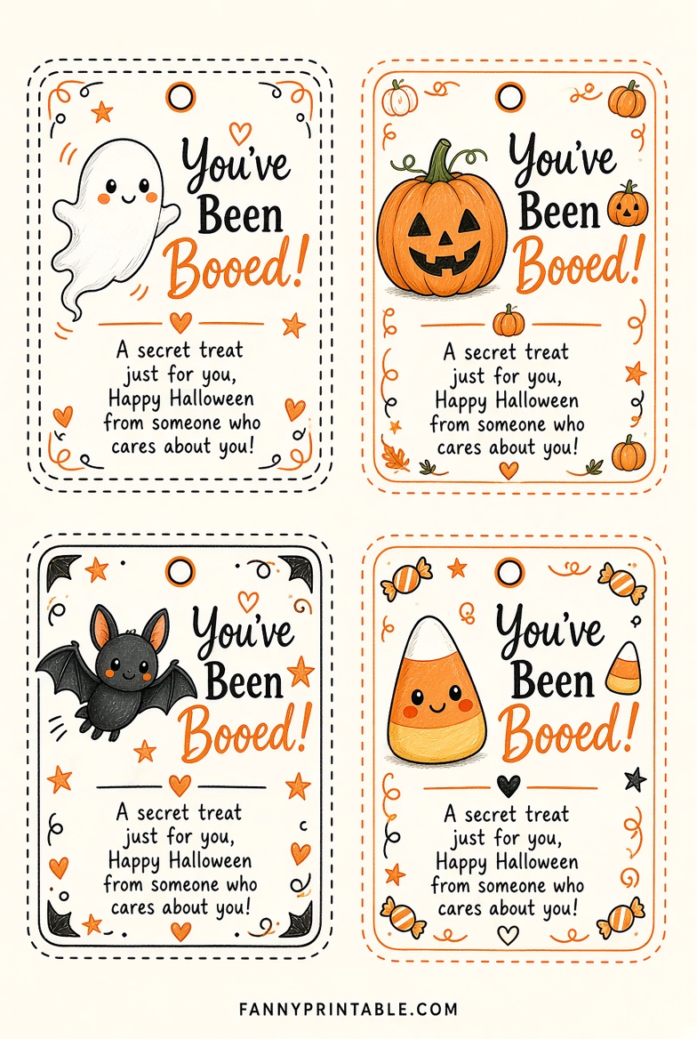 Free Youve Been Booed Printable PDF Download 1 Free You've Been Booed Printable PDF Download