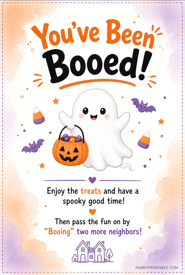 Free Youve Been Booed Printable PDF Download 4 Free You've Been Booed Printable PDF Download