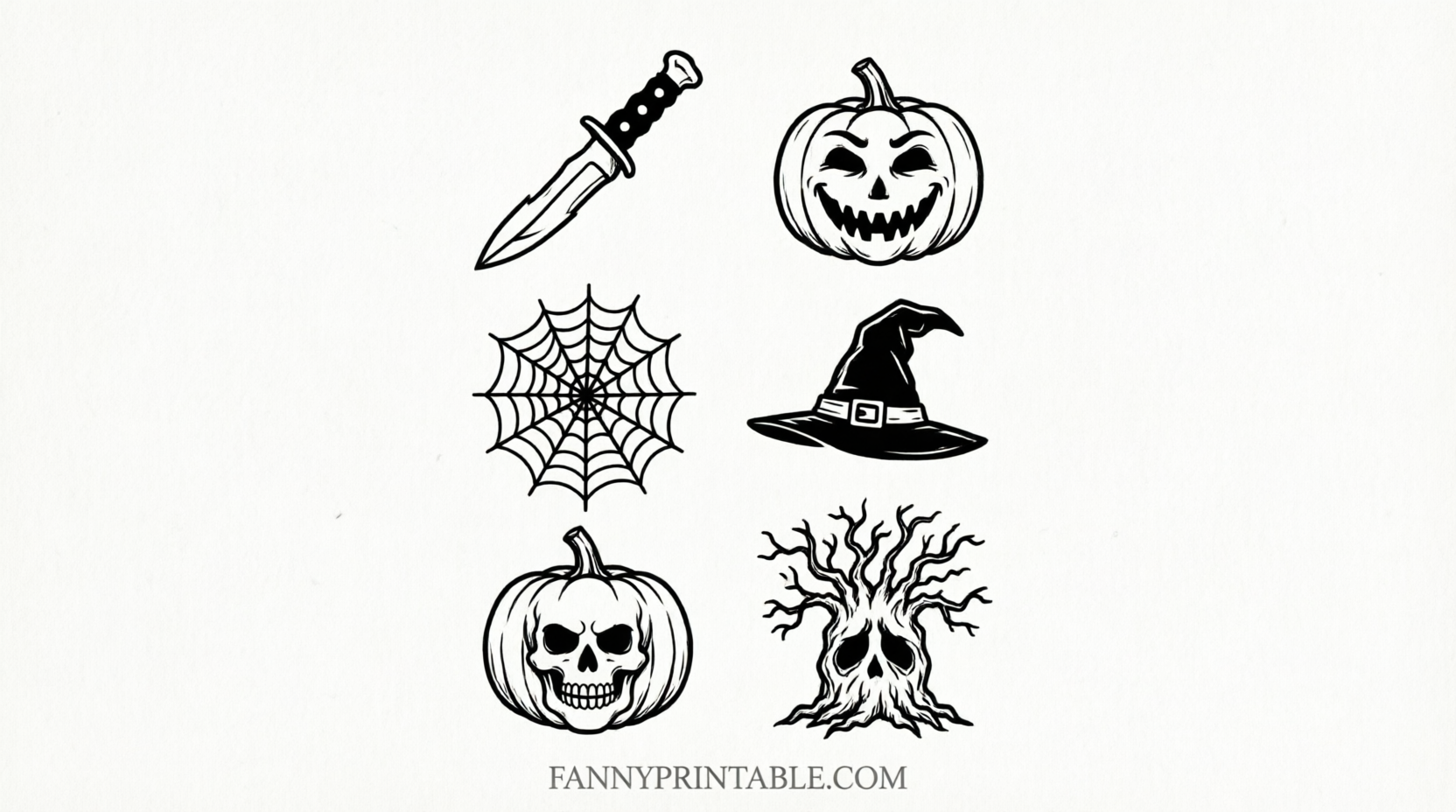 Horror Movie Pumpkin Stencils Printable Free (3)
