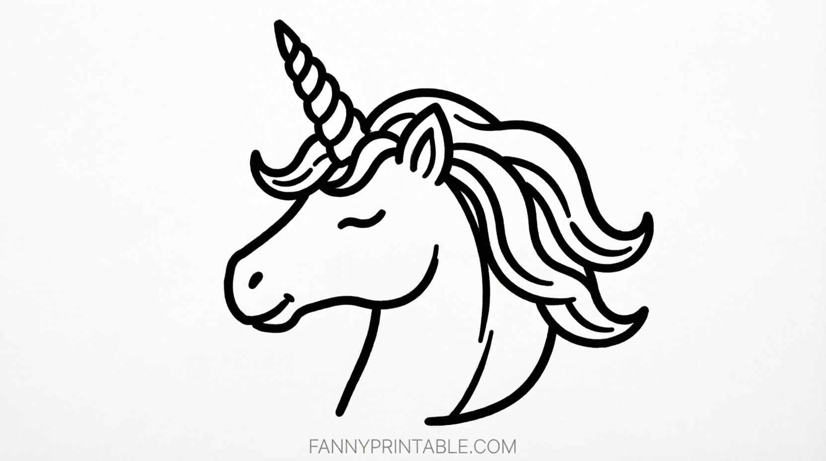 Unicorn Pumpkin Stencils Free Printable (2)